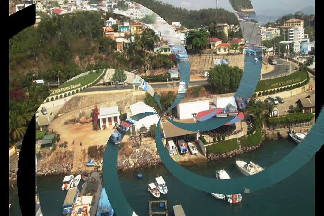 Cảnh Đẹp Biển Nha Trang từ trên cao
