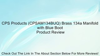 CPS Products (CPSAM134BUQ) Brass 134a Manifold with Blue Boot Review