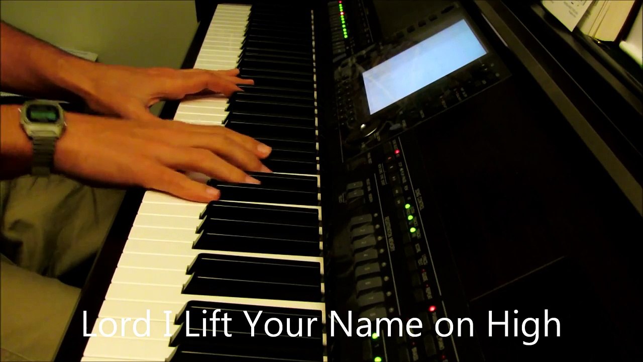 Lord I Lift Your Name on High - piano instrumental cover
