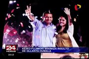 Keiko Fujimori a Ollanta Humala:“Rechazo forma chavista de hacer política con insultos”