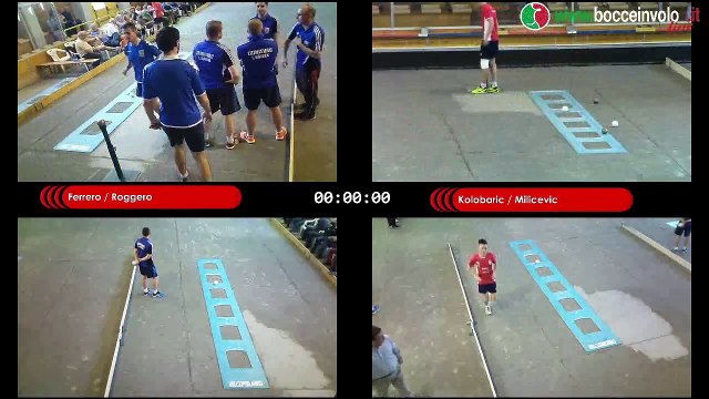 Quarti di finale di Coppa Europa - B.R.B. Ivrea Vs Zrinjevac - Staffetta
