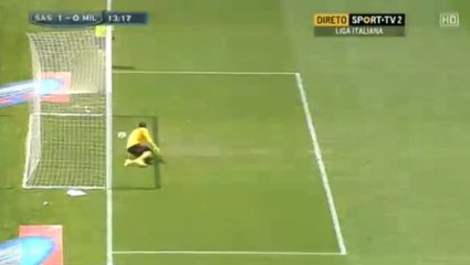 Domenico Berardi Goal Sassuolo 1-0 Ac Milan Serie A 17.05.2015