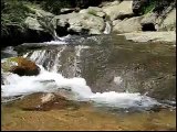 Delta Binaural Beat Waterfall - White Noise Meditation