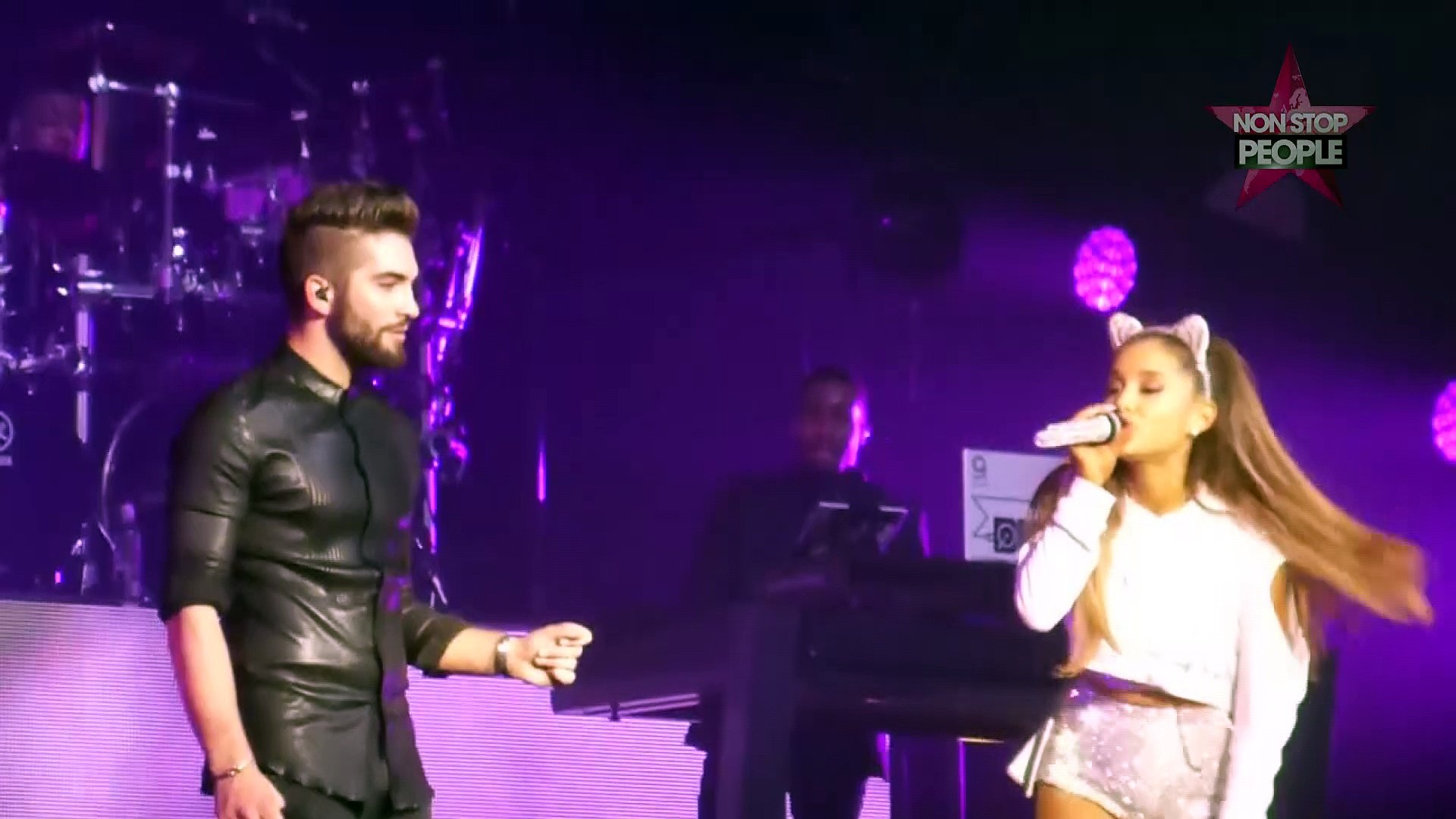 Ariana Grande : Duo étonnant sur scène avec Kendji Girac ! - Vidéo  Dailymotion