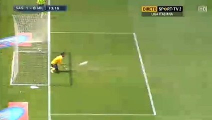 Domenico Berardi Goal Sassuolo 1-0 Ac Milan Serie A 17.05.2015