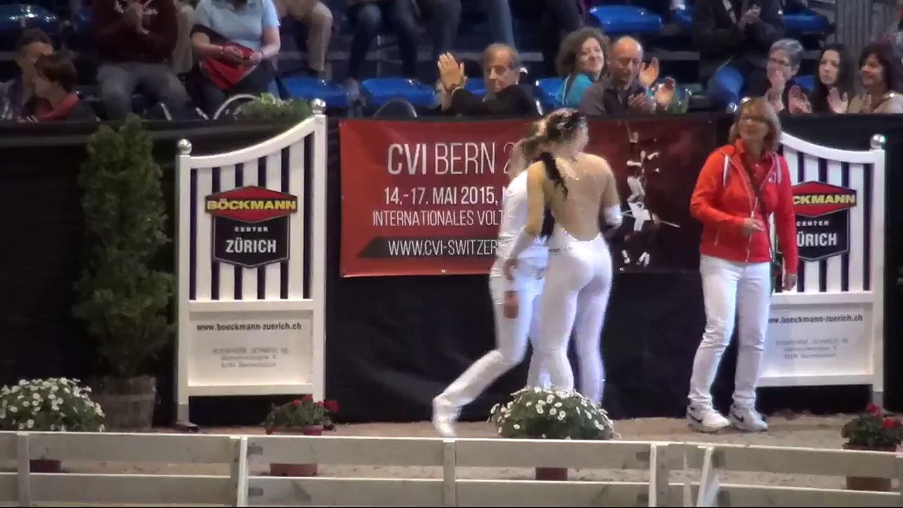 CVI Bern 2015 (REPLAY) - Individual Female CVI3* - Nadia Büttiker & Ramona Näf & Martina Büttiker (SUI) – Freestyle2
