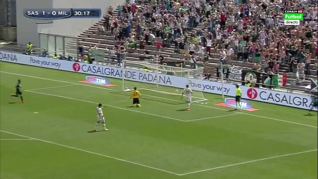 Domenico Berardi Goal 2-0 Sassuolo vs AC Milan 17.05.2015