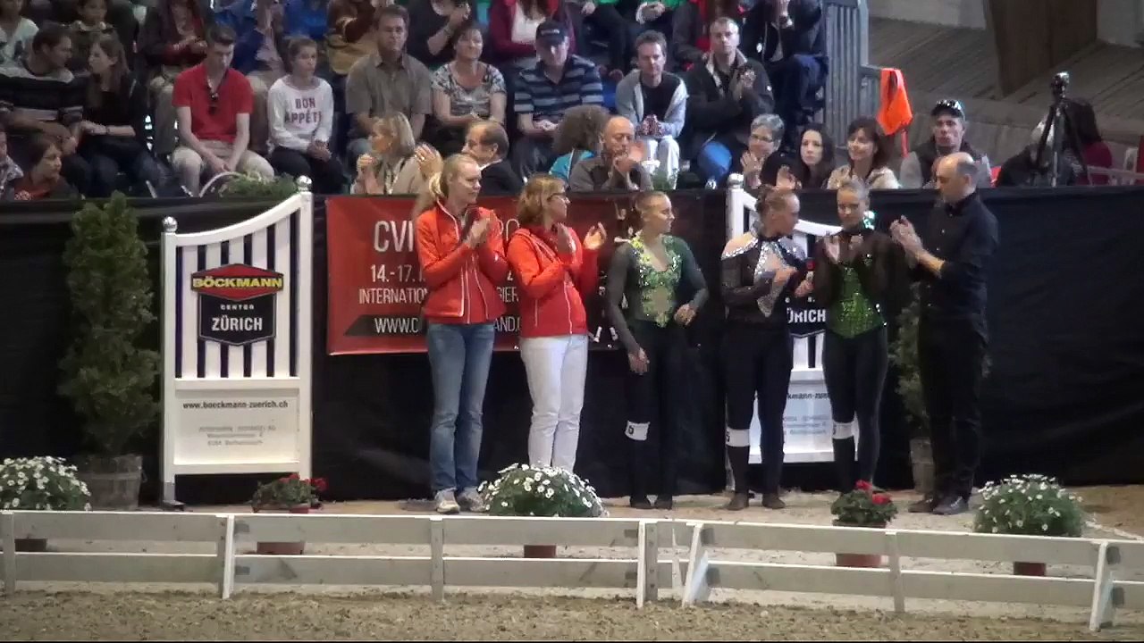 CVI Bern 2015 (Replay) - Individual Feale CVI3* - Simone Jäiser & Marina Mohar & Céline Hofstetter - Freestyle2