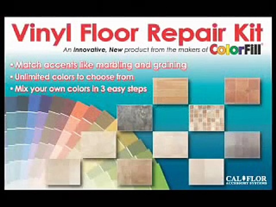 Vinyl Floor Repair Kit - video Dailymotion
