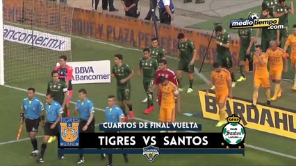 Tigres fracasó en Liguilla, Santos, en 'Semis'