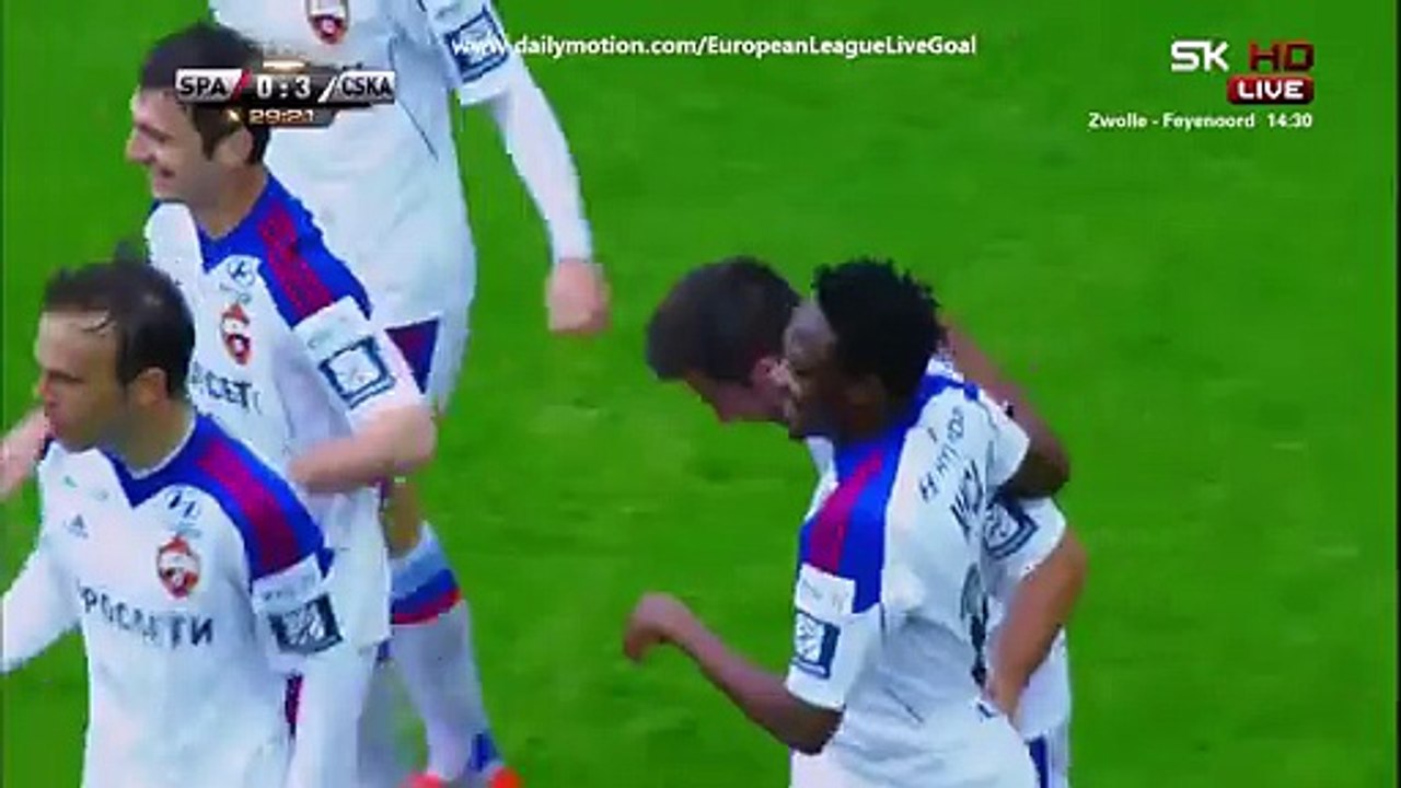Zoran Tosic 0:3 | Spartak Moscow - CSKA Moscow 17.05.2015 HD
