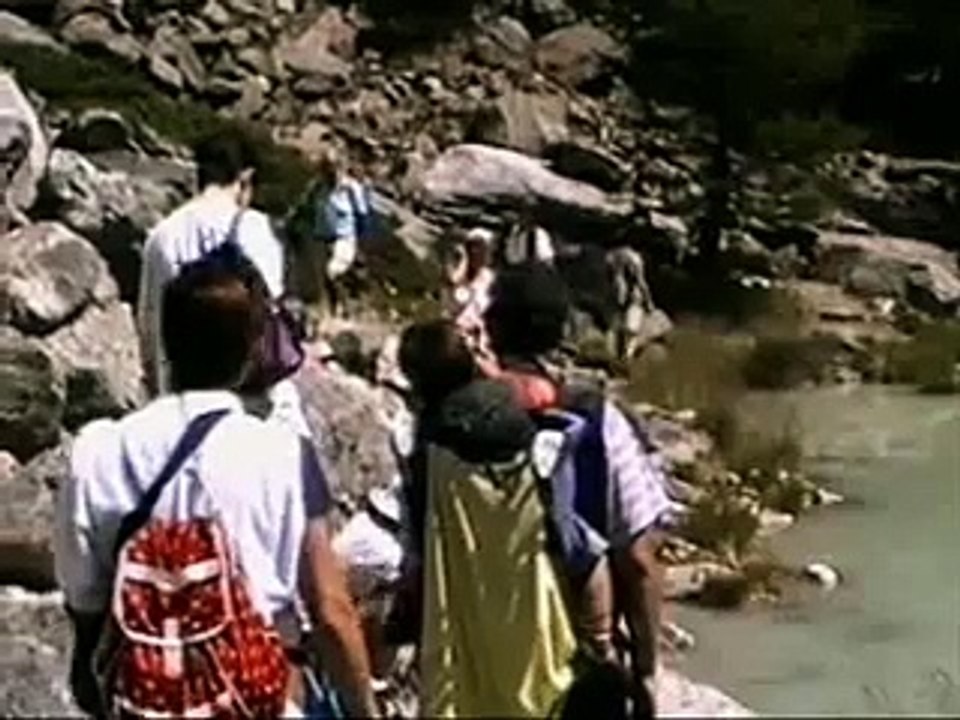 Glacier Ice Comes Down