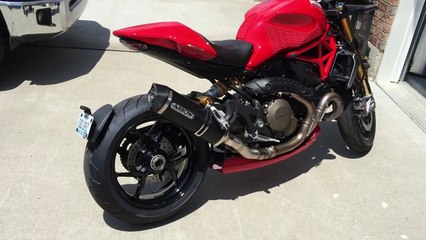 Ducati Monster 1200 Arrow Aluminum Dark