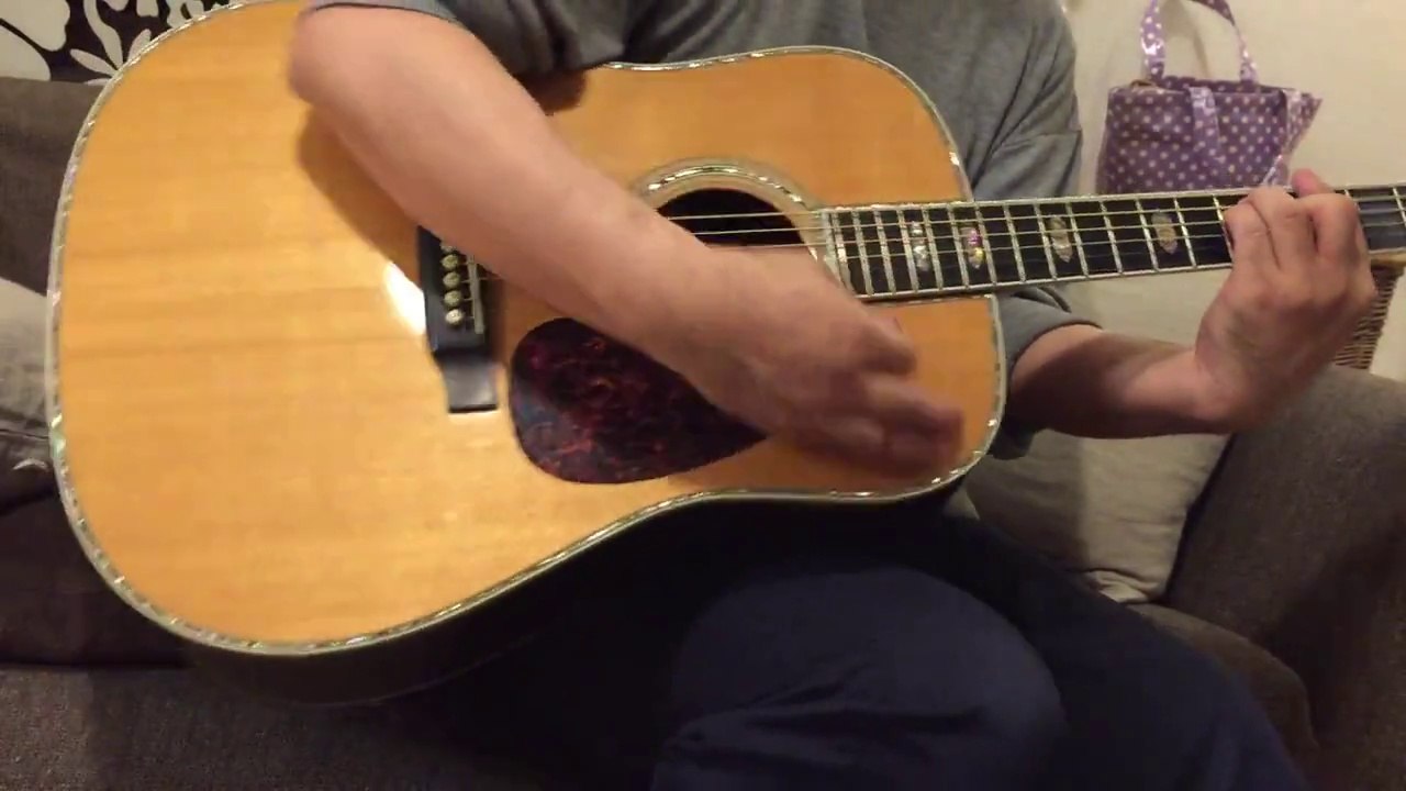 アコギ　右手のミュート　サンプル