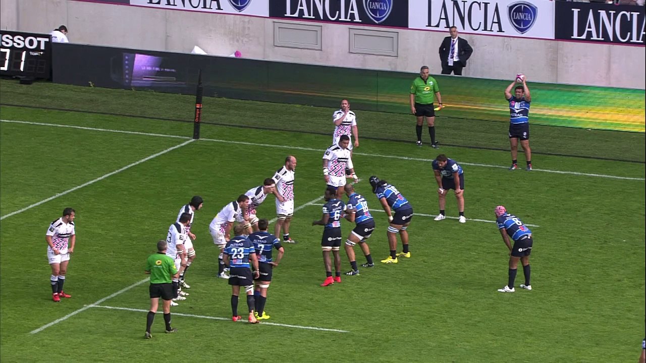 TOP14 - Paris - Montpellier: Essai Yvan Watremez (MON) - J25 - Saison 2014/2015