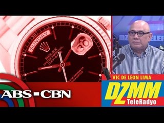 Gang leader in Bilibid has 5 Rolex watches