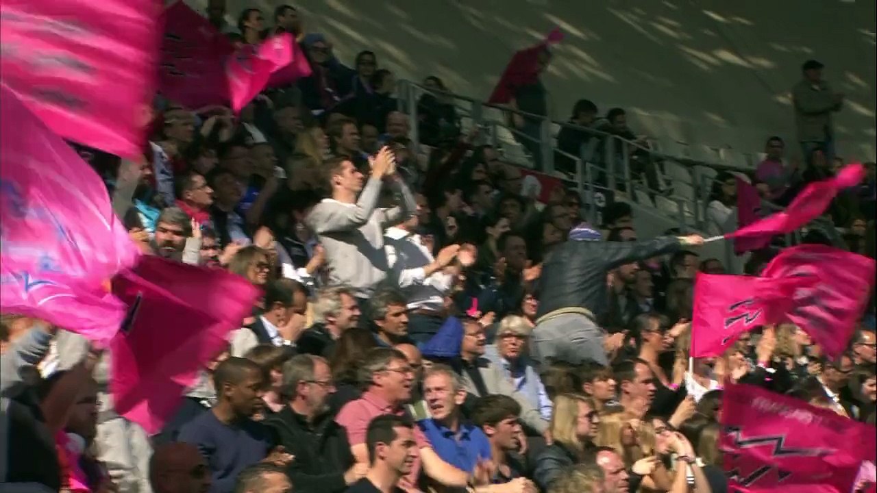 TOP14 - Paris - Montpellier: Essai 1 Julien Arias (PAR) - J25 - Saison 2014/2015