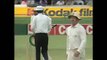Australian cricketers get pelted at the GABBA!! Dean Jones dodges a storm! Helmets Wanted!