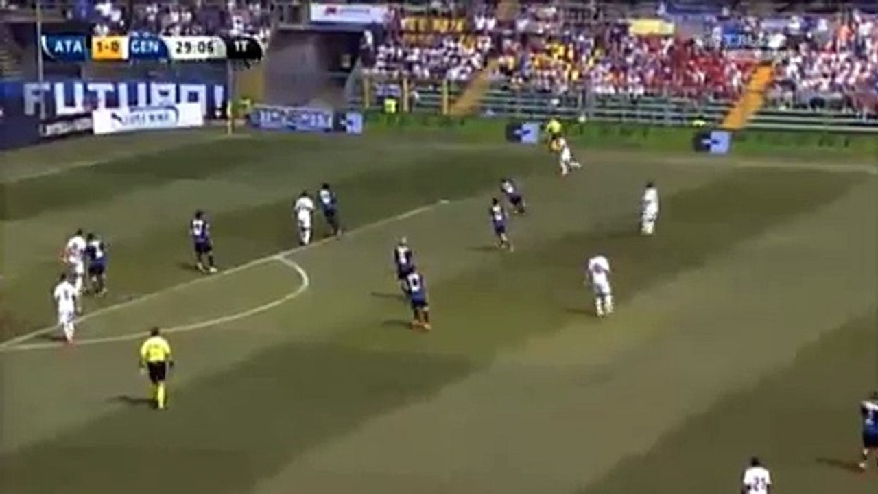 Leonardo Pavoletti Goal Atalanta 1-1 Genoa Serie A 17.05.2015