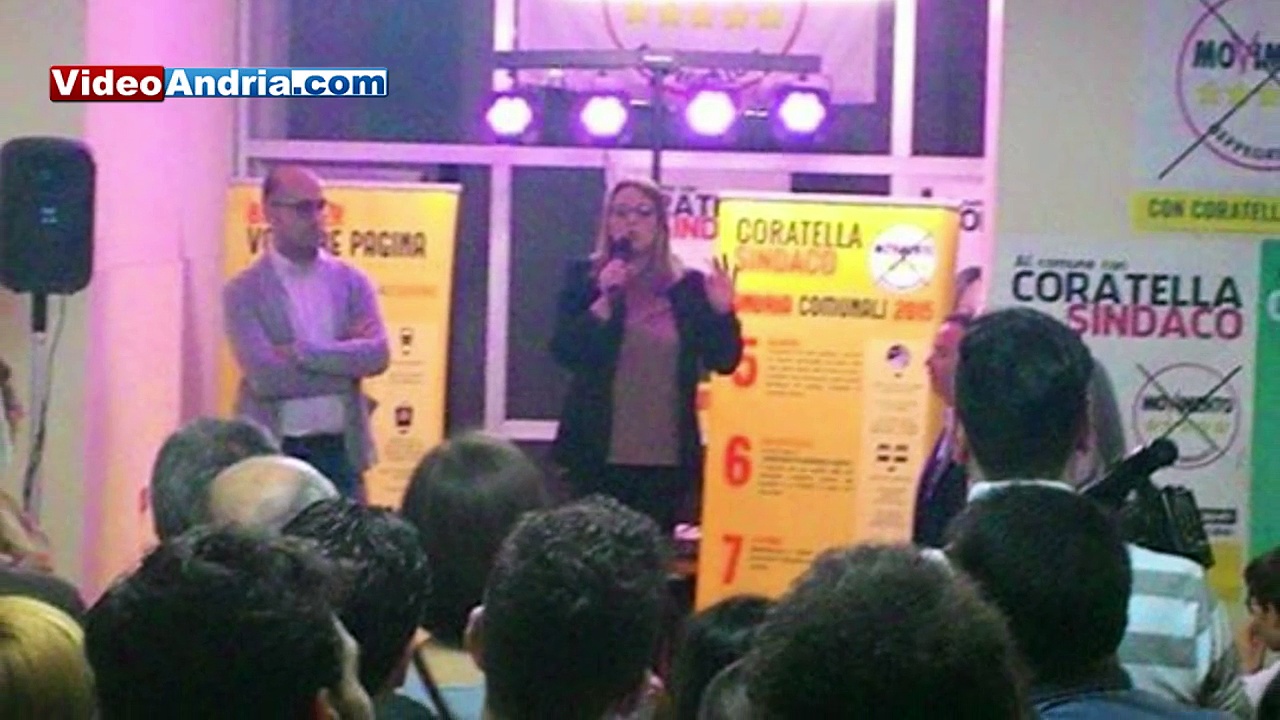 Video M5S, visita ad Andria e Castel del Monte con la parlamentare Fabiana Dadone