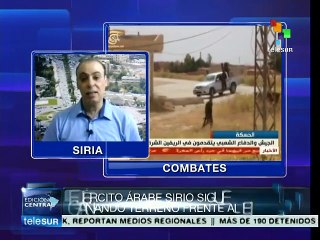 Ejército sirio sigue ganando terreno frente a los terroristas