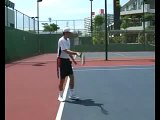 Tennis Technique - Drive The Racquet Forward Through The Bal