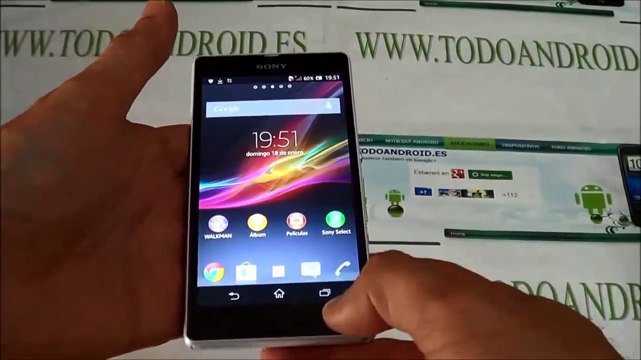 Sony Xperia Z, como resetear / restablecer modo fabrica - hard reset