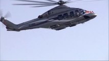 Başbakan Davutoğlu Maltepe Miting Alanına Helikopterle Geldi...