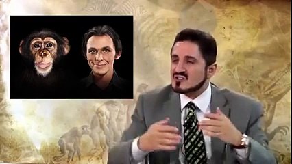 عدنان ابراهيم يقر بان القردة ابناء عمومتنا