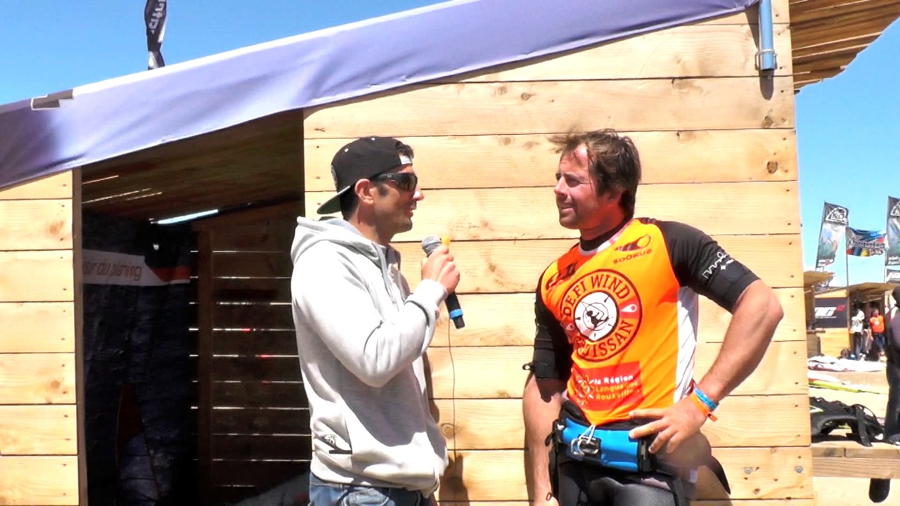 ITW Antoine Questel 3ème Du Défi Wind 2015
