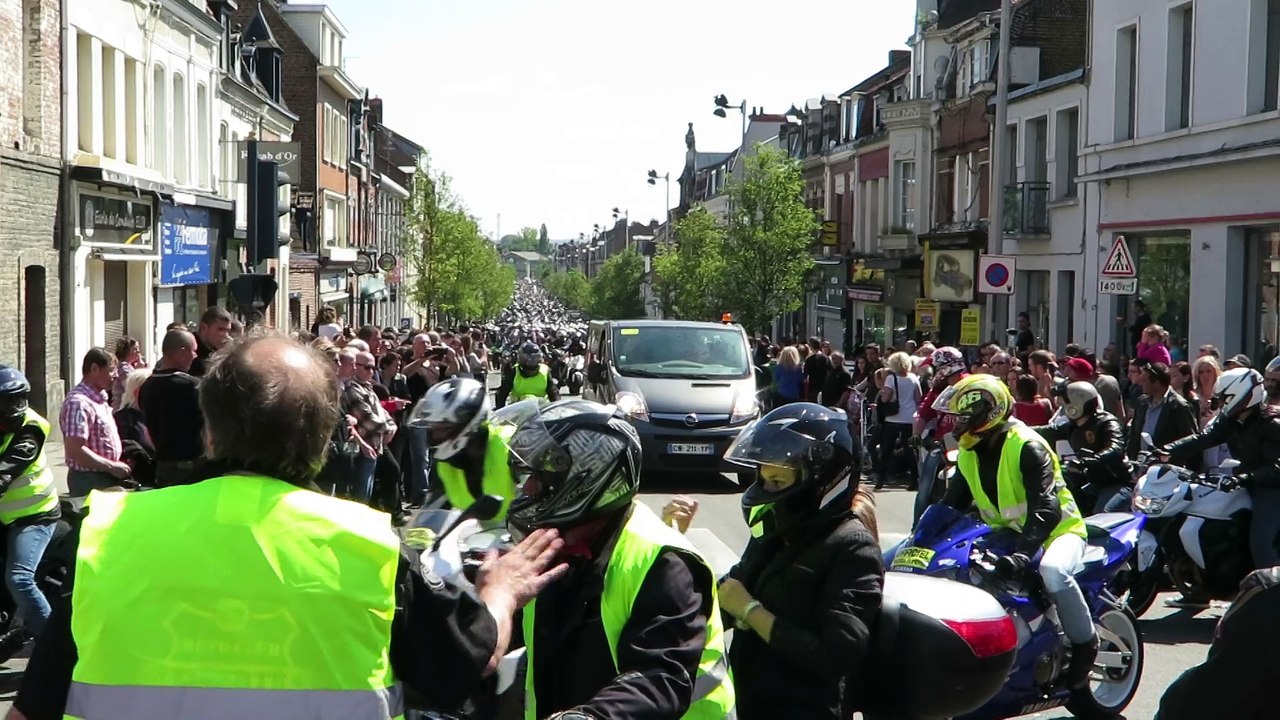 Départ de la bénédiction des motards, 17 mai 2015 à Béthune