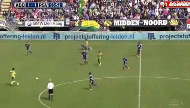 Danny Bakker Goal - Ado Den Haag 2-1 PSV Eindhoven 17.05.2015 HD