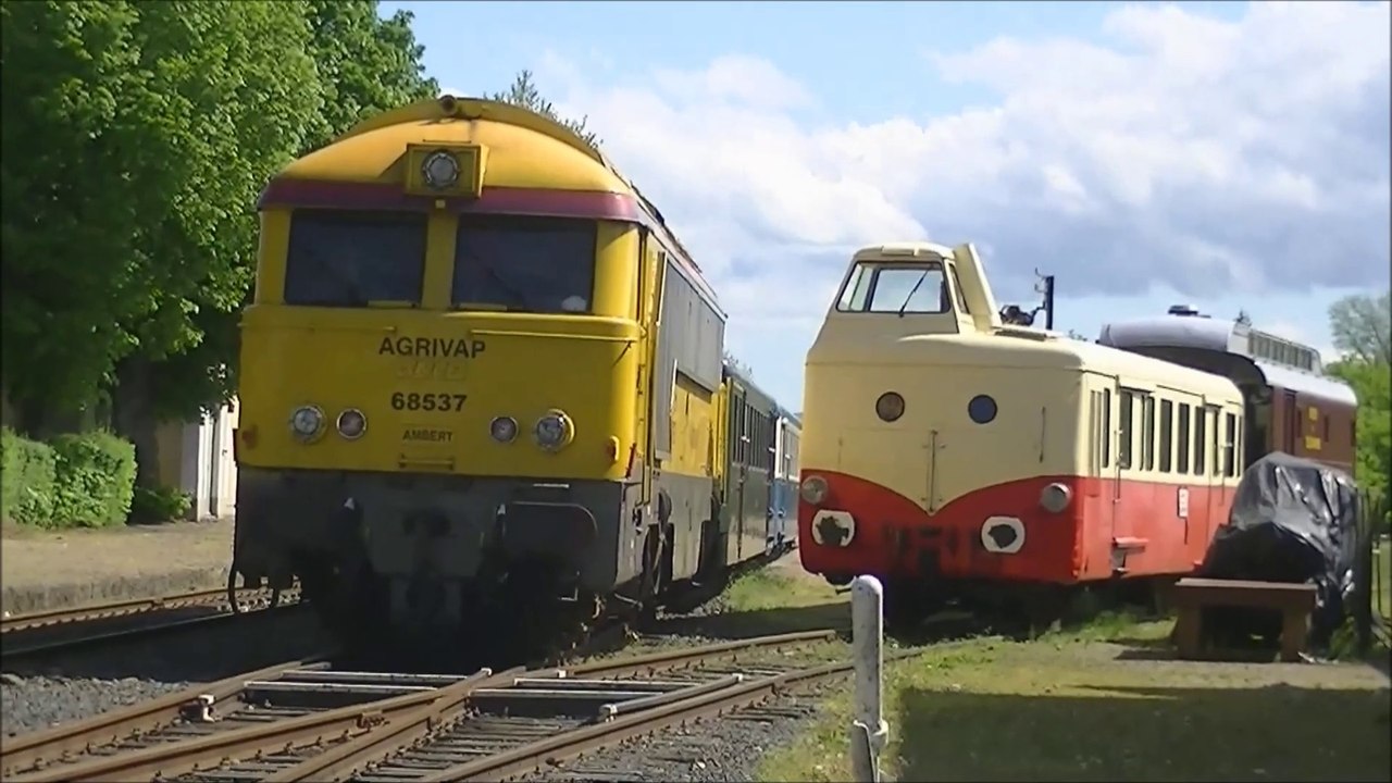 Restauration trains Ambert Puy de Dôme 2015