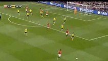 Radamel Falcao Shot  - Manchester United  vs  Arsenal 17.05.2015