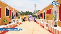 محافظ المنيا يفتتح أعمال إعادة إعمار 35 منزلا بقرية حماضة بمركز بنى مزار