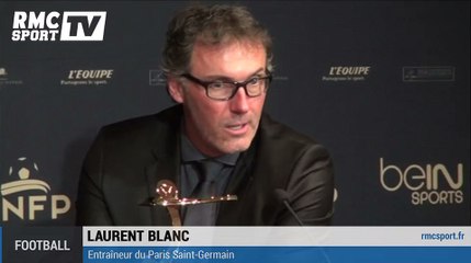 Laurent Blanc sacré meilleur entraîneur de la saison