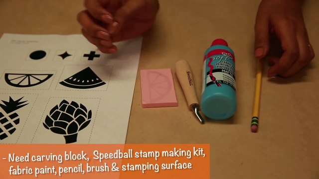 DIY HOMEMADE RUBBER STAMPS