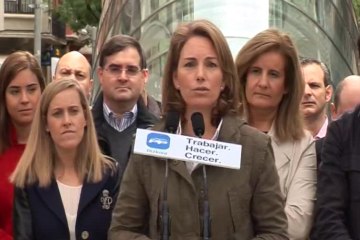 Quiroga cree que gobienro vasco esta "a rebufo"