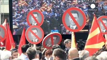 Zehntausende Mazedonier demonstrieren gegen Regierung