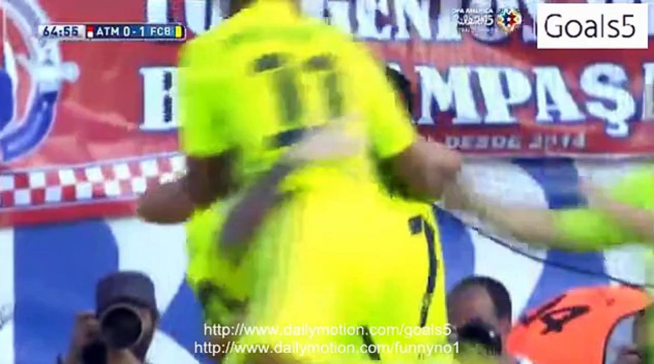 Leo Messi Goal Atletico Madrid 0-1 Fc Barcelona 17.05.2015 HD