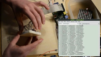 Raspberry Pi und Gyroscope Machine Learning Knn