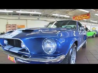 1968 Mustang GT500 for sale with test drive, driving sounds, and walk through video