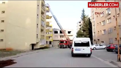 Gaziantep - Baca Temizliğinde Çıkan Yangını İtfaiye Söndürdü