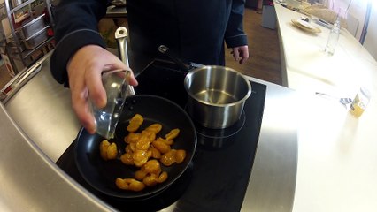 Recette de mirabelles rôties au miel par Patrick Gros