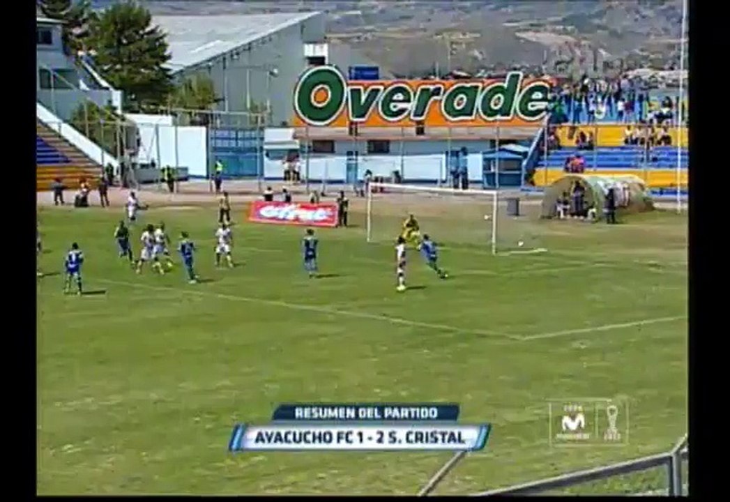 Sporting Cristal ganó a Ayacucho FC con gol anotado por Carlos Lobatón en el último minuto