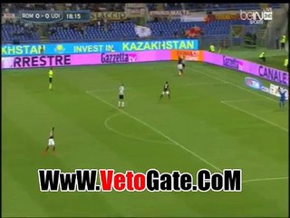 روما يفوز بثنائيه نظيفه فى شباك أدوينيزى