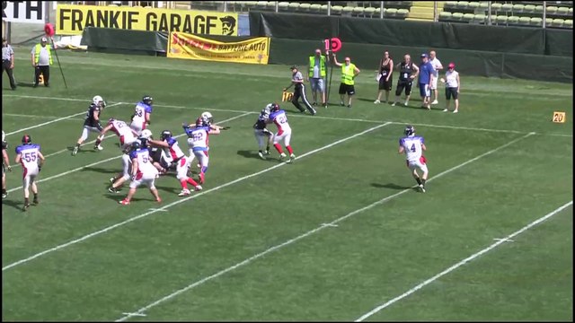 IFL 2015: Panthers Parma - Giants Bolzano 24-13, highlights