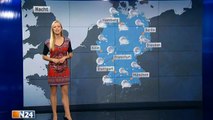 Das N24-Wetter für morgen den 22.03.12 mit Anneke Dürkopp