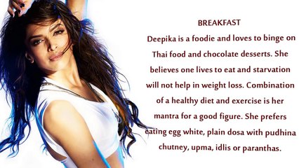 Deepika Padukone diet - Deepika Workouts
