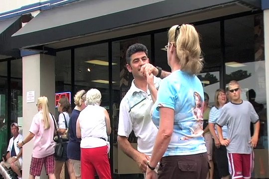 Australian couple dancing at Graceland Crossing Elvis Week 2008